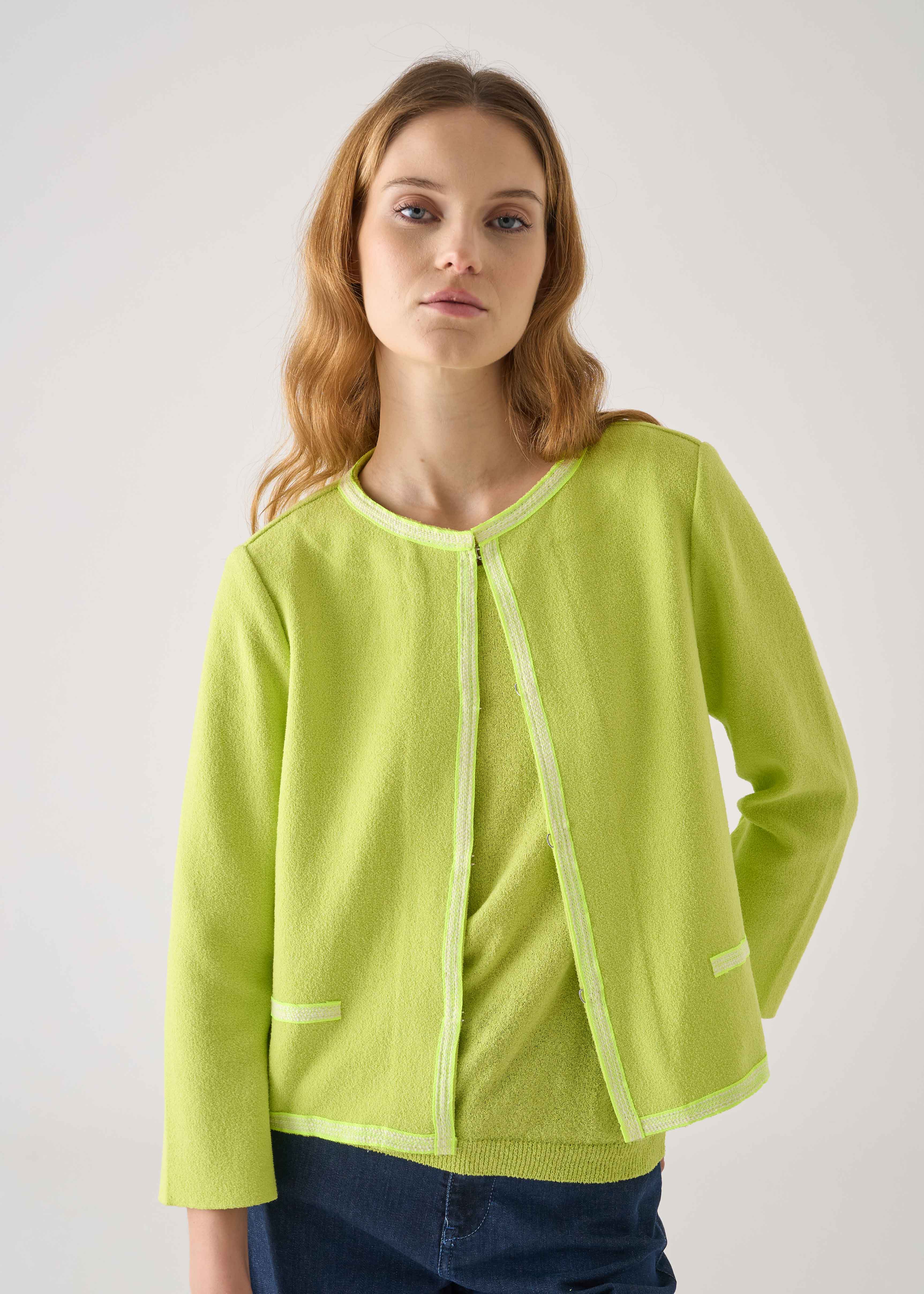Chanel in maglia double effetto spugna